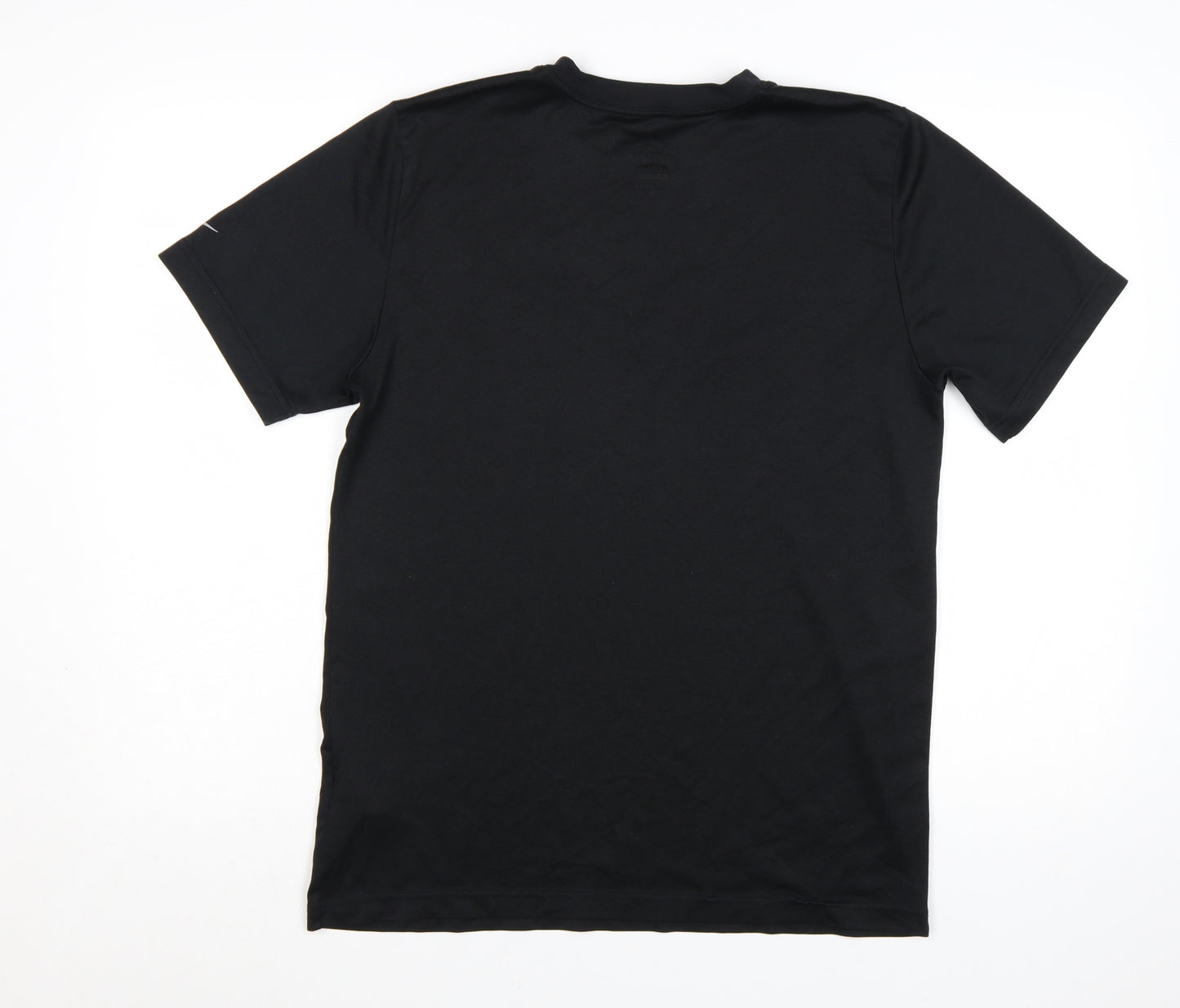 Nike Men's Black Dri-FIT RUN Graphic Short Sleeve T-Shirt Size M