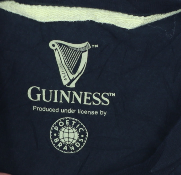 George Men’s Black Guinness Graphic Crew Neck T-Shirt Size L