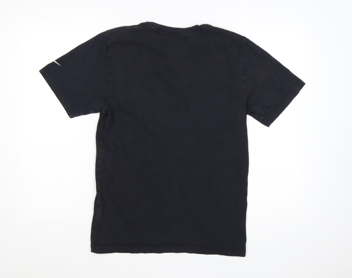 Nike Men's Black Regular Fit Logo Graphic T-Shirt Size S