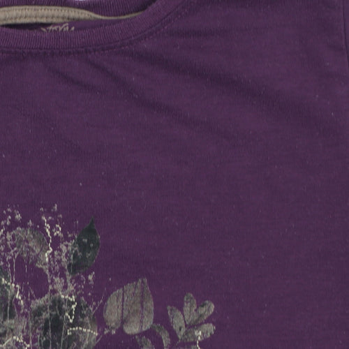 Peter Storm Women's Purple Graphic Performance T-Shirt Size 10