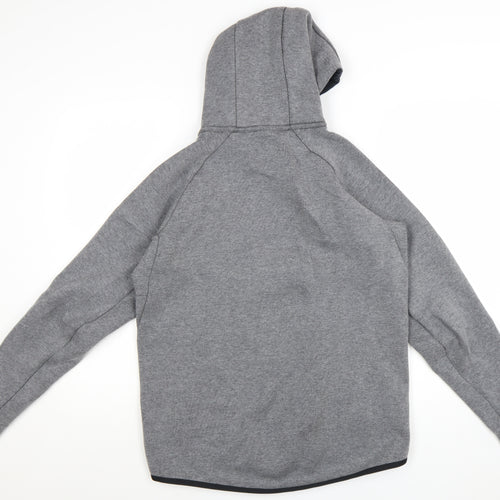 Nike Men's Grey Full Zip Hoodie Size M Regular Fit