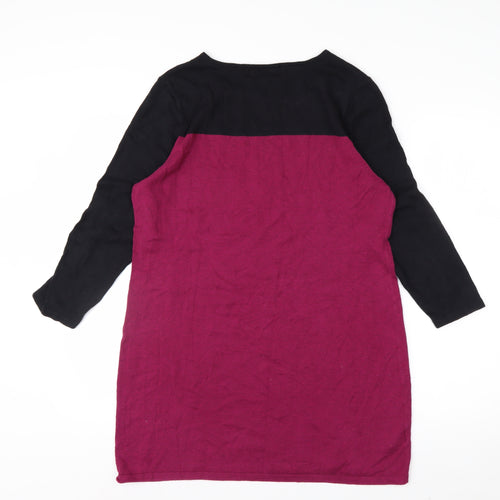 Next Women’s Multicoloured Beaded Tunic Jumper Size 14