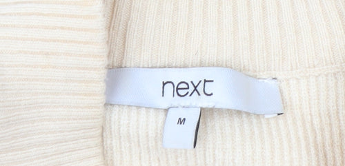 Next Women's Multicoloured Stripe Knit Crew Neck Jumper Size M