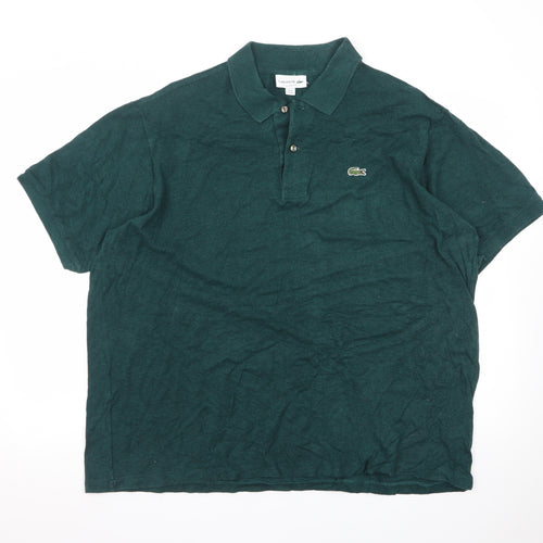 Lacoste Men’s Green Classic Fit 4XL Cotton Polo Shirt