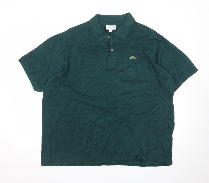 Lacoste Men’s Green Classic Fit 4XL Cotton Polo Shirt