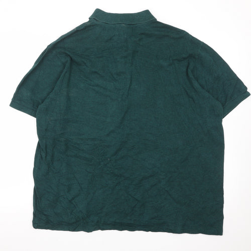 Lacoste Men’s Green Classic Fit 4XL Cotton Polo Shirt