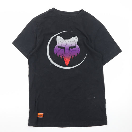Fox Racing Men's Black Graphic Logo T-Shirt Size S