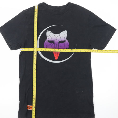 Fox Racing Men's Black Graphic Logo T-Shirt Size S