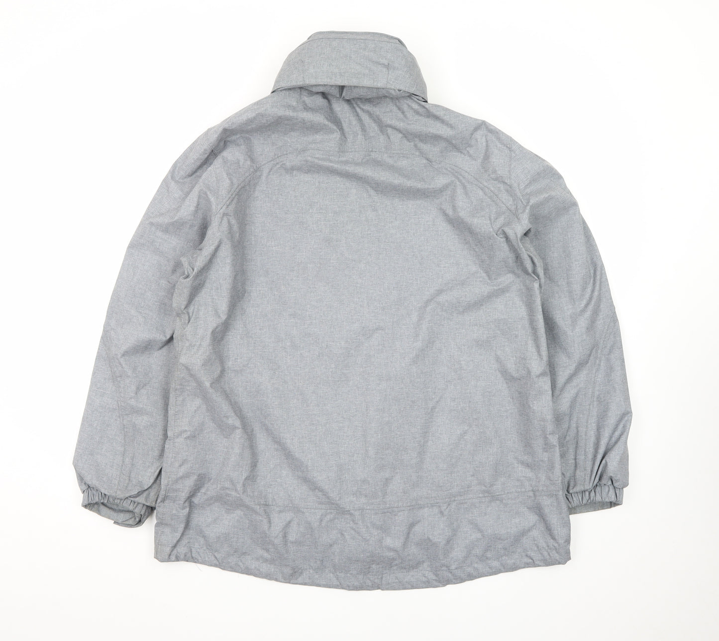 Peter Storm Womens Grey Waterproof Rain Coat Jacket Size 18