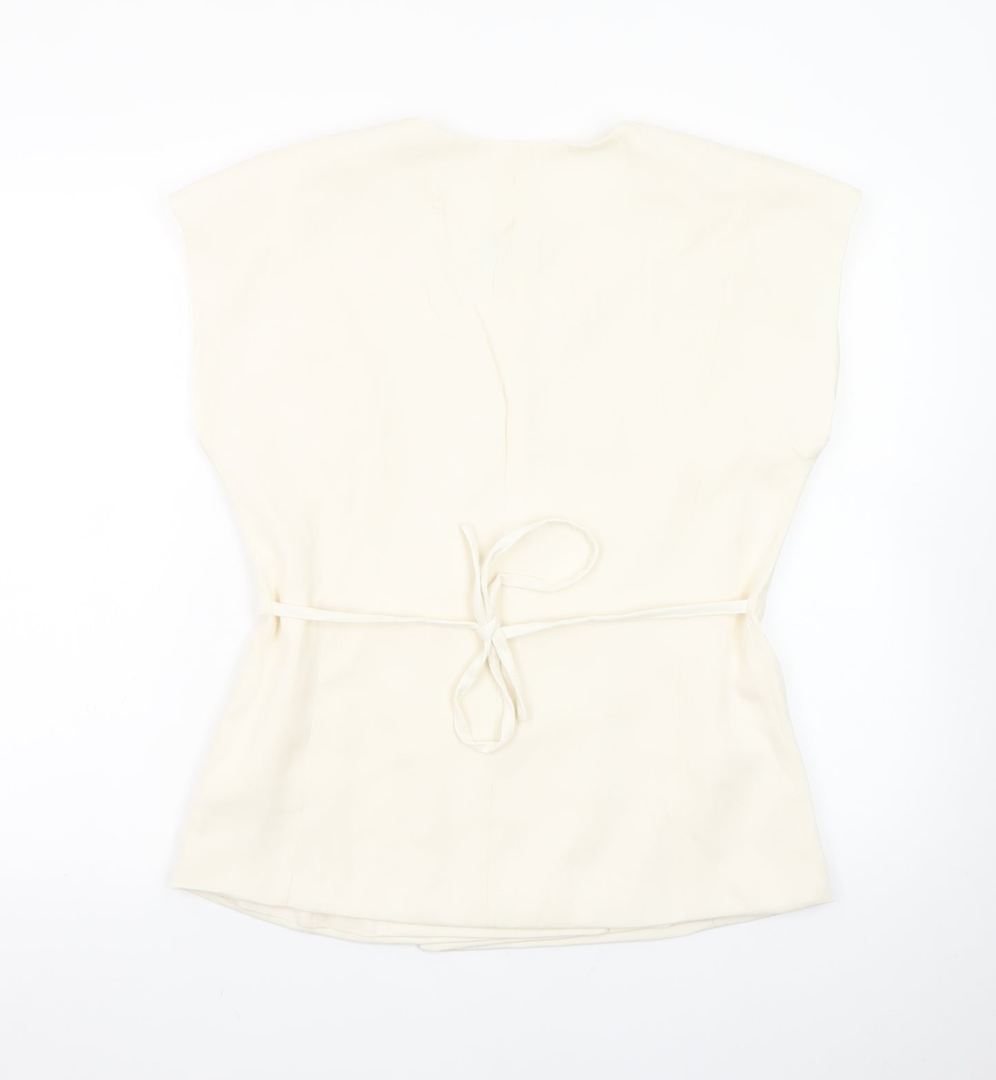 Marks and Spencer Women’s Ivory Wrap Blouse Size 12
