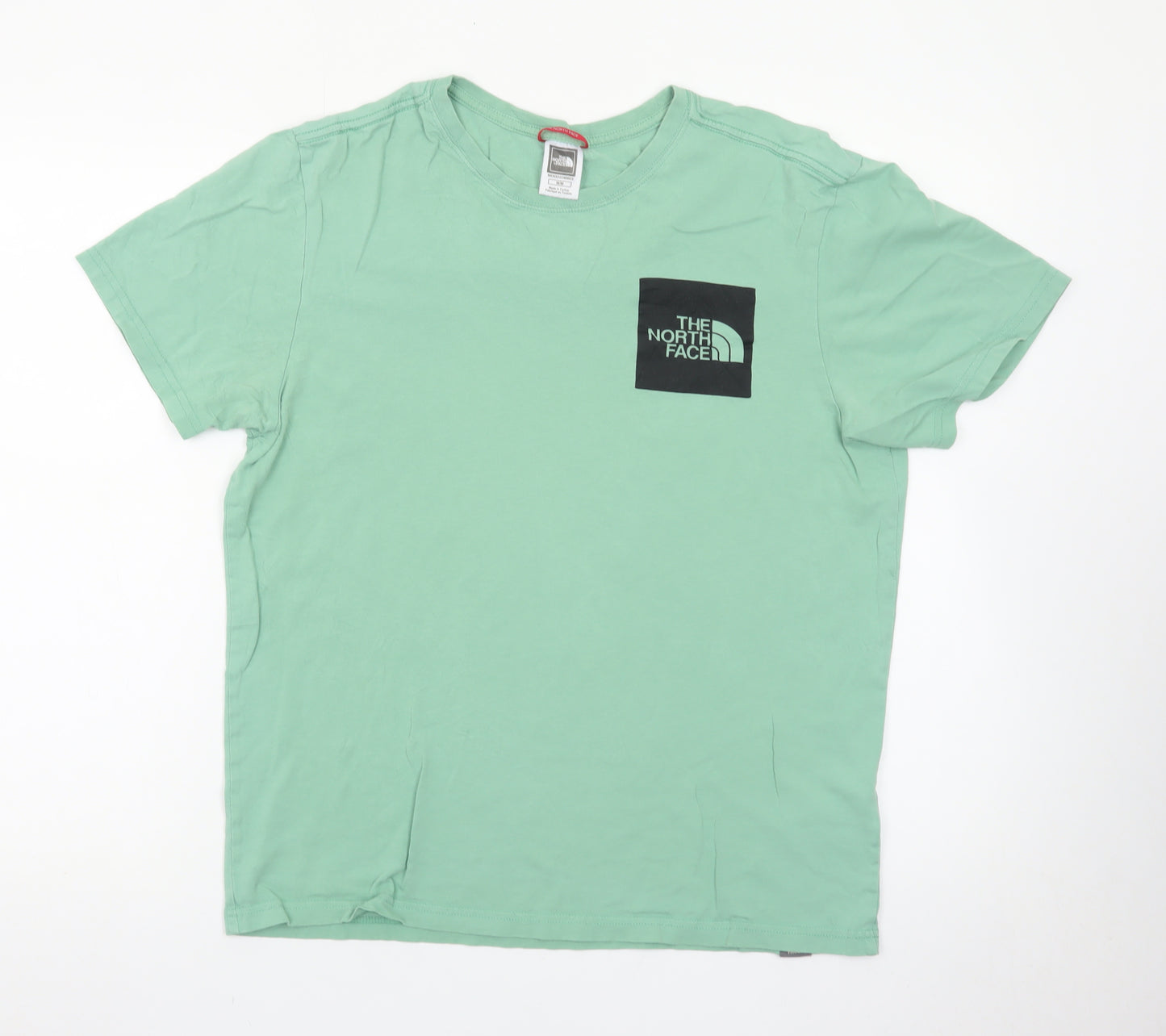 The North Face Men's Green Medium Outdoor Cotton T-Shirt