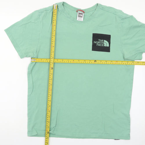 The North Face Men's Green Medium Outdoor Cotton T-Shirt