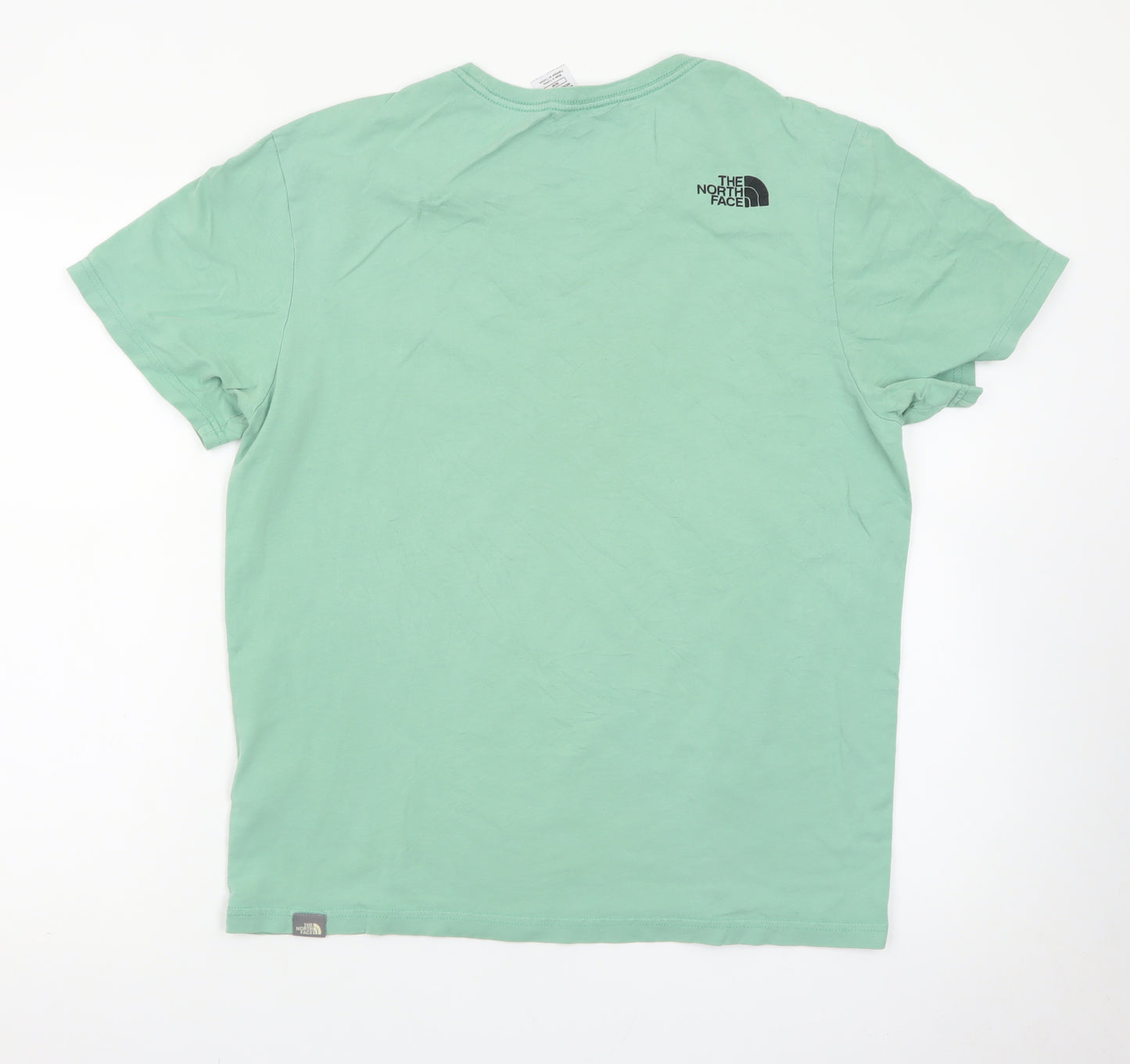 The North Face Men's Green Medium Outdoor Cotton T-Shirt