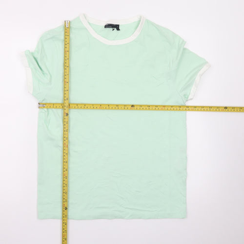 ASOS DESIGN Men's Mint Green Crew Neck Short Sleeve T-Shirt Size M