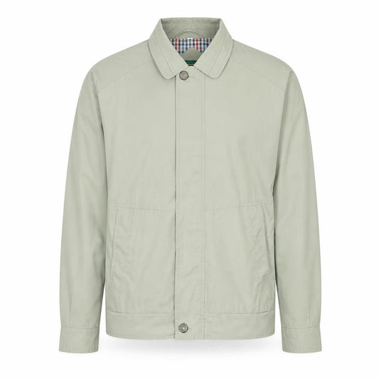 Kings Club Men’s Green L Basic Cotton Blend Casual Jacket