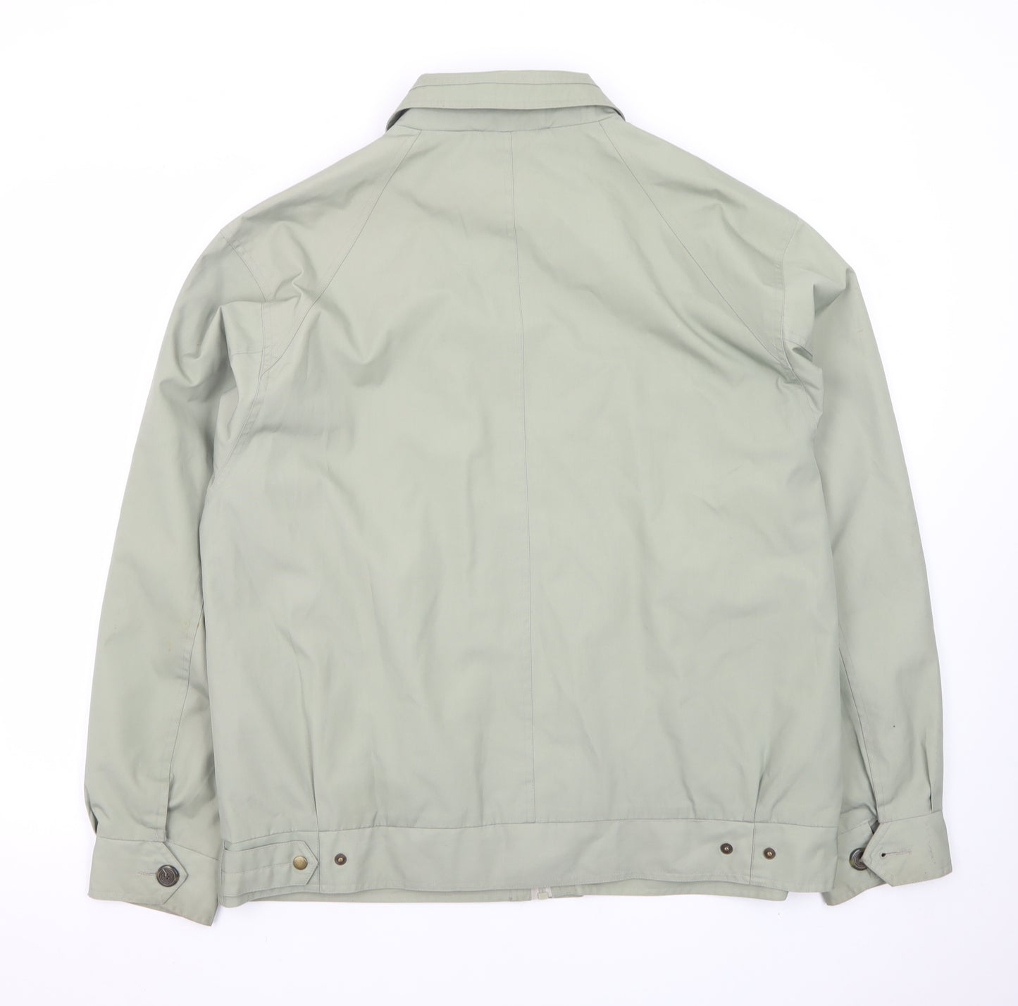 Kings Club Men’s Green L Basic Cotton Blend Casual Jacket