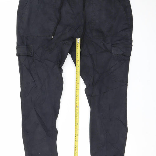 Marks and Spencer Goodmove Women's Black Size 18 Cargo Trousers