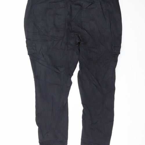 Marks and Spencer Goodmove Women's Black Size 18 Cargo Trousers