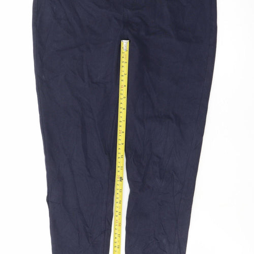 Marks and Spencer Women's Blue Size 12 Jeggings Stretch Cotton Blend