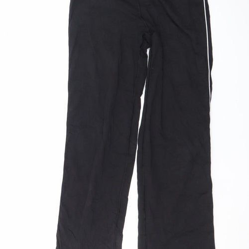 Marks and Spencer Women’s Black Size 10 Goodmove Straight Leg Sweatpants