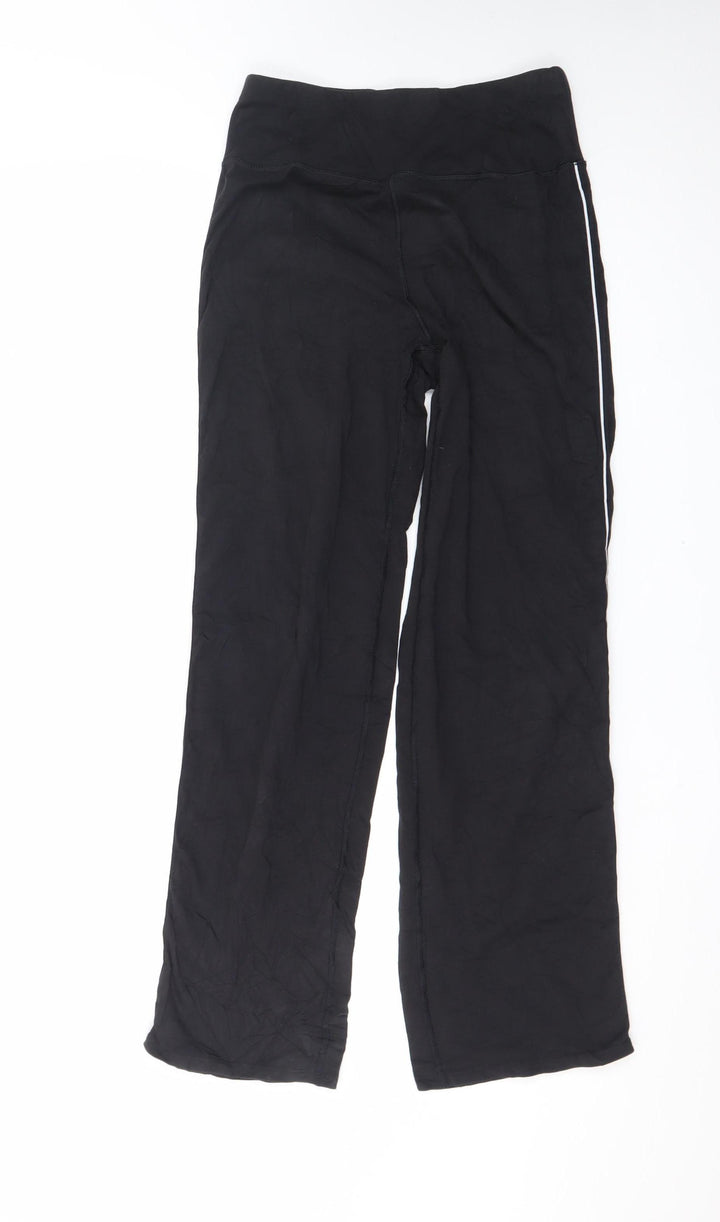 Marks and Spencer Women’s Black Size 10 Goodmove Straight Leg Sweatpants