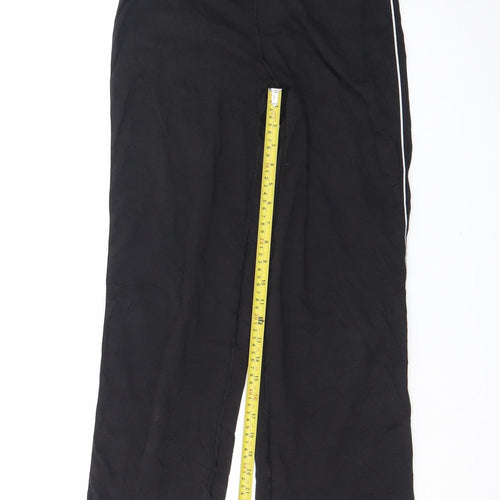 Marks and Spencer Women’s Black Size 10 Goodmove Straight Leg Sweatpants