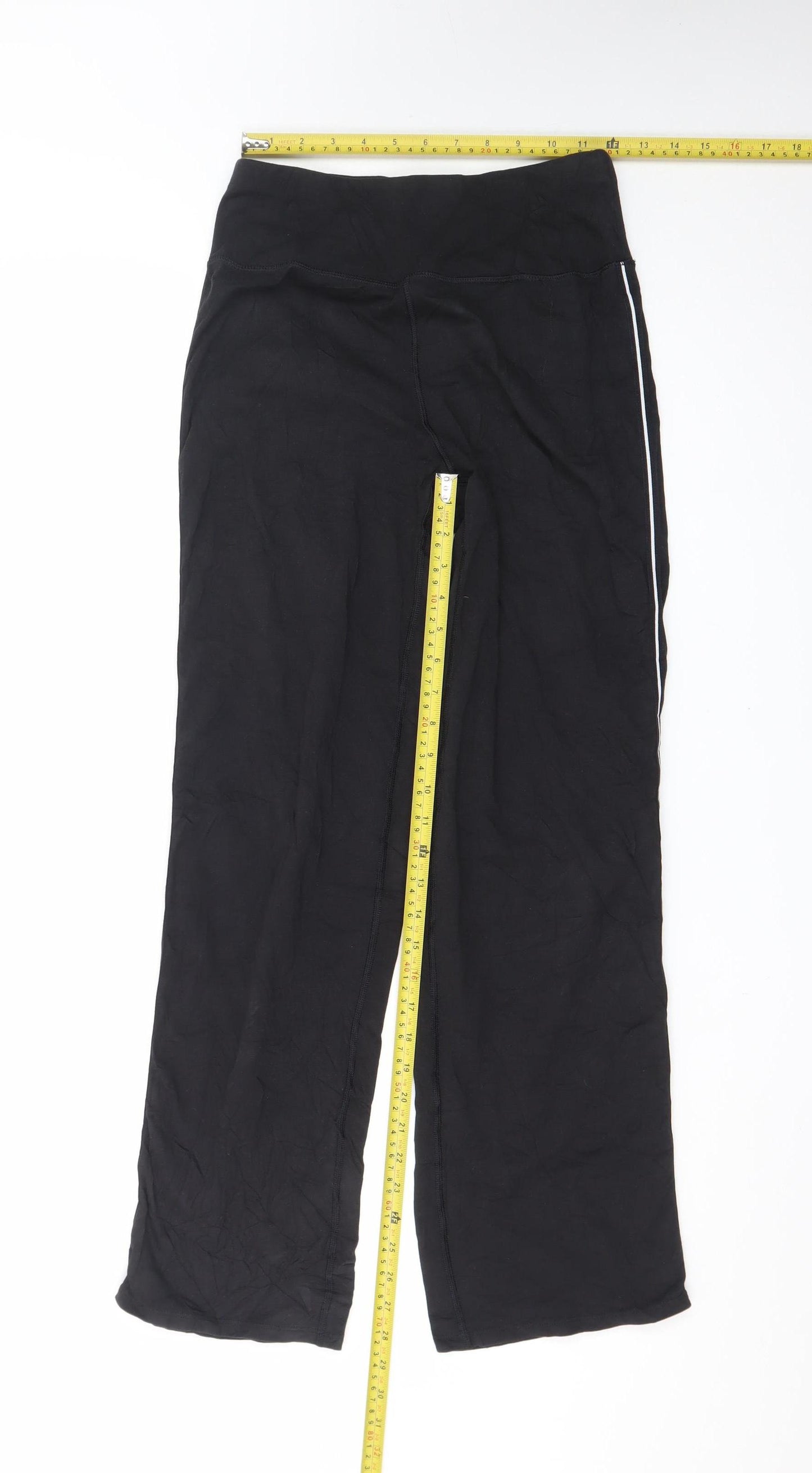 Marks and Spencer Women’s Black Size 10 Goodmove Straight Leg Sweatpants