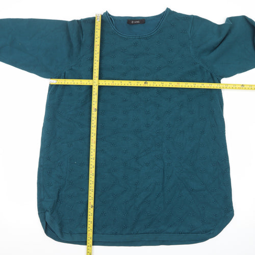 Evans Women’s Blue Cotton Tunic Jumper Size 22/24