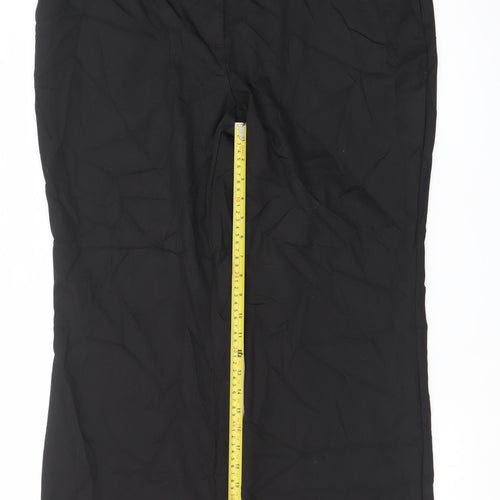 Next Women’s Black Plus Size 18 Dress Trousers Polyester Blend