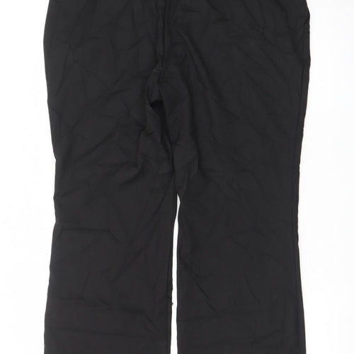Next Women’s Black Plus Size 18 Dress Trousers Polyester Blend