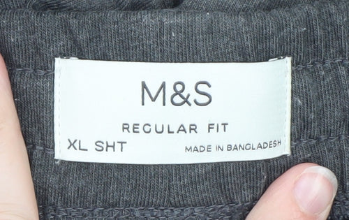 Marks and Spencer Mens Grey Regular Fit Jogger XL Lightweight Trousers
