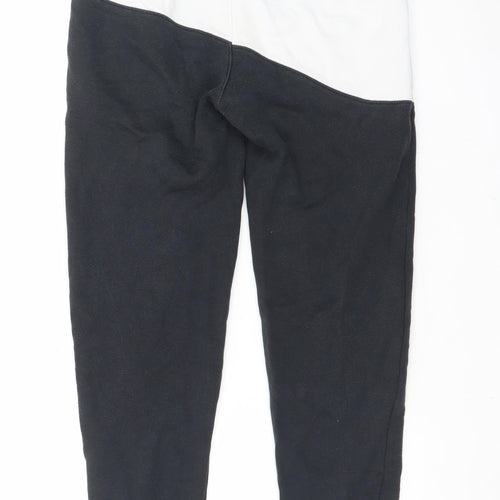 Nike Boys Black & White Colourblock Jogger Trousers Size 12 Years