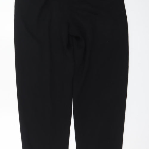 Casual Corner Women's Black Size 8 High Rise Pleated Trousers