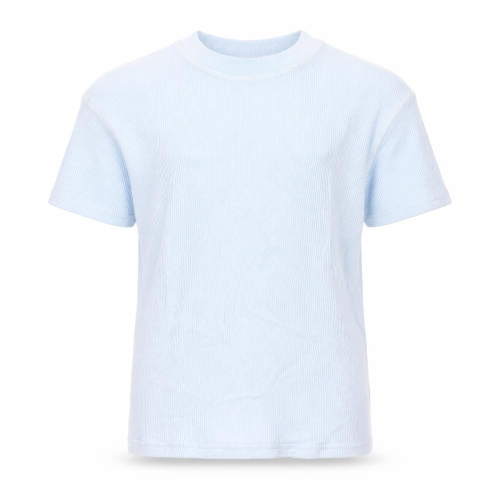 Marks & Spencer Boys Blue Cotton Short Sleeve T-Shirt - 2 Years