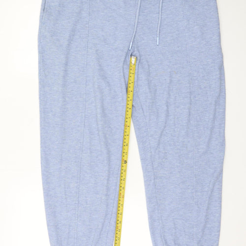 Ted Baker Womens Blue Jogger Trousers Size 16 Stretch Knit