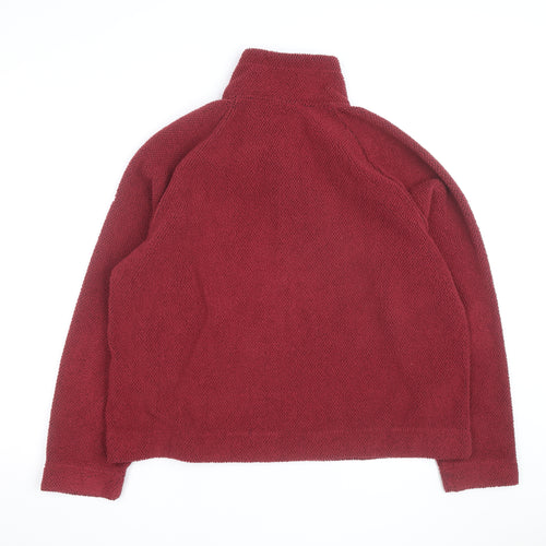 Craghoppers Women Red Fleece 1/2 Zip Pullover Jumper Size 20