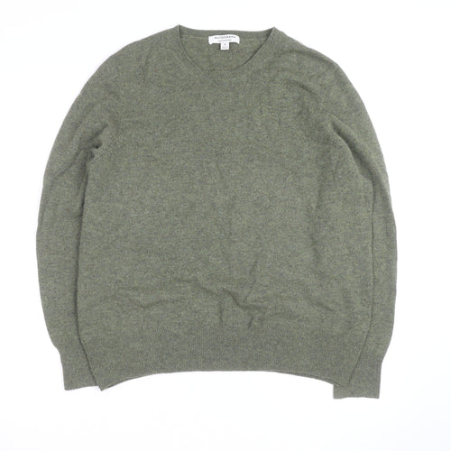 Marks and Spencer Women’s Green Pure Cashmere Jumper Size 18