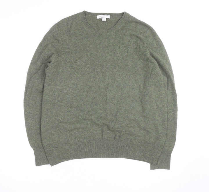 Marks and Spencer Women’s Green Pure Cashmere Jumper Size 18