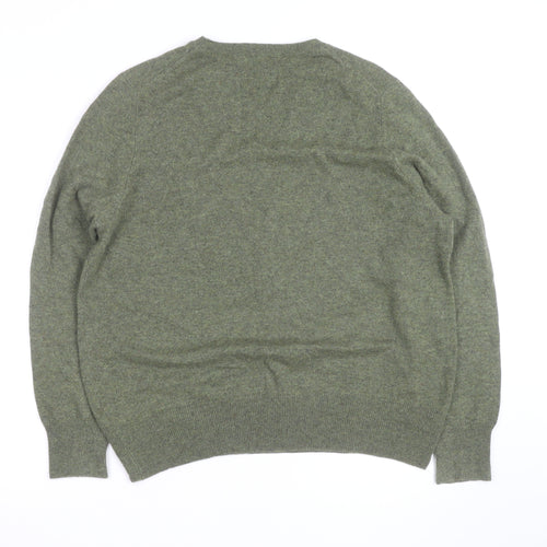 Marks and Spencer Women’s Green Pure Cashmere Jumper Size 18