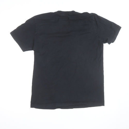 Nike Women's Black Just Do It T-Shirt Medium Short Sleeve Cotton