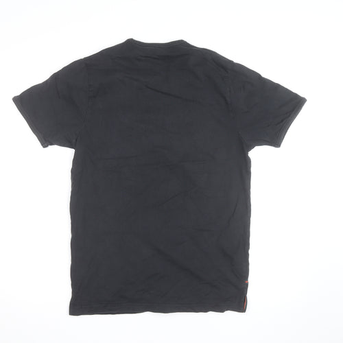 Luke 1977 Sport Men's Black Medium Crew Neck Cotton T-Shirt