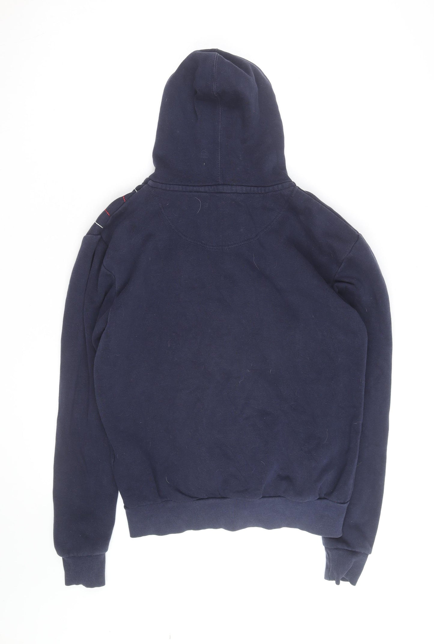 Lansdown Men's Blue Full Zip Hoodie S Embroidered British Eventing