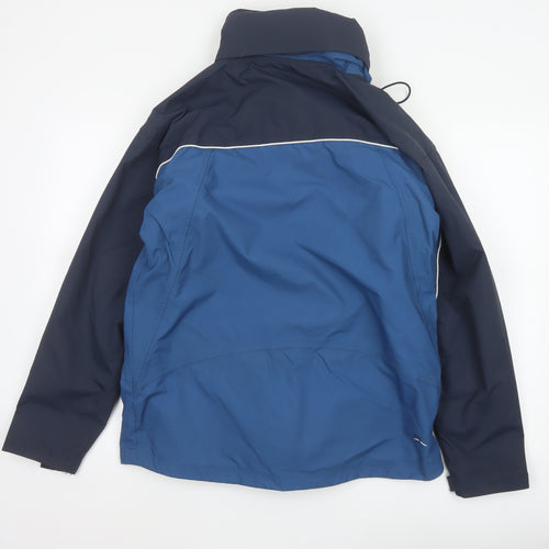 GTI Outdoor Women's Blue Waterproof Parka Jacket Size S