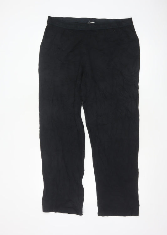 Marks and Spencer Body Men's Black Jersey Cotton Modal Sweatpants Size 18