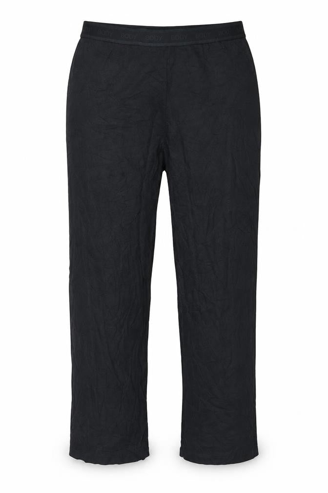 Marks and Spencer Body Men's Black Jersey Cotton Modal Sweatpants Size 18