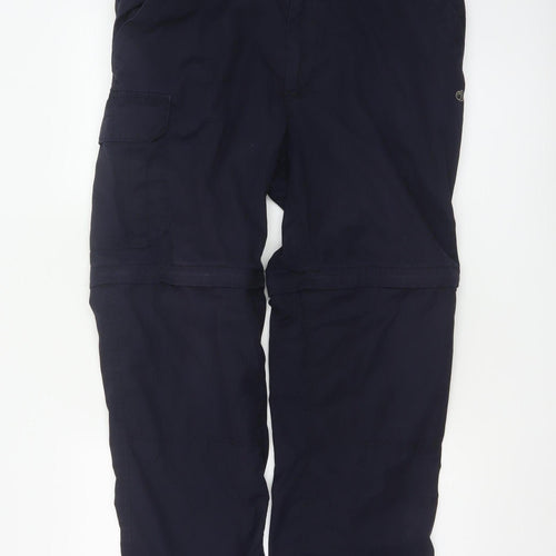 Craghoppers Men's Navy Convertible Cargo Trousers Size 34R