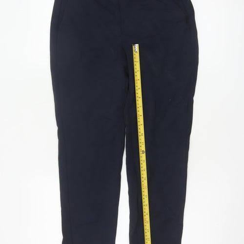 Marks and Spencer Womens Navy Blue Slim Dress Pants Size 12
