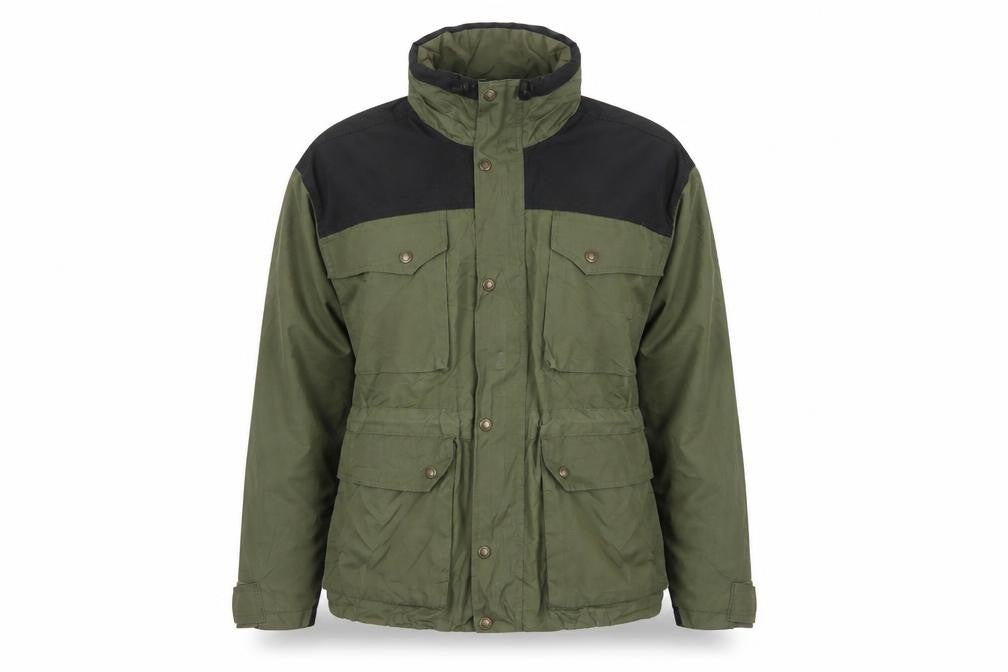 Fjällräven Women's Green XS Parka Jacket Windproof Outdoor Style