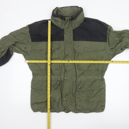 Fjällräven Women's Green XS Parka Jacket Windproof Outdoor Style