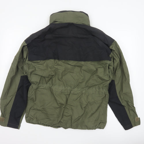 Fjällräven Women's Green XS Parka Jacket Windproof Outdoor Style